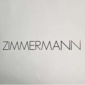 Authentic Zimmerman Paper Shopping Bag